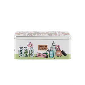 Caja Metal Para Remedios Naturales