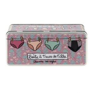 Caja Metal Para Guardar Ropa Interior