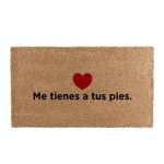 Felpudo "Me tienes a tus pies"